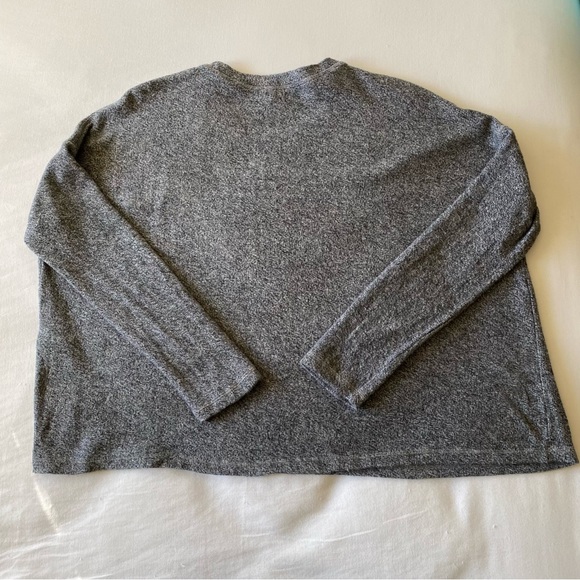 Sport The Kooples grey sweater oversize comfy cozy pullover - Picture 9 of 9